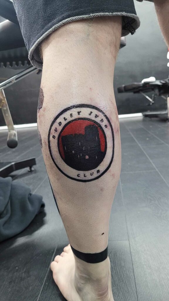 Club Calf Color Tattoo