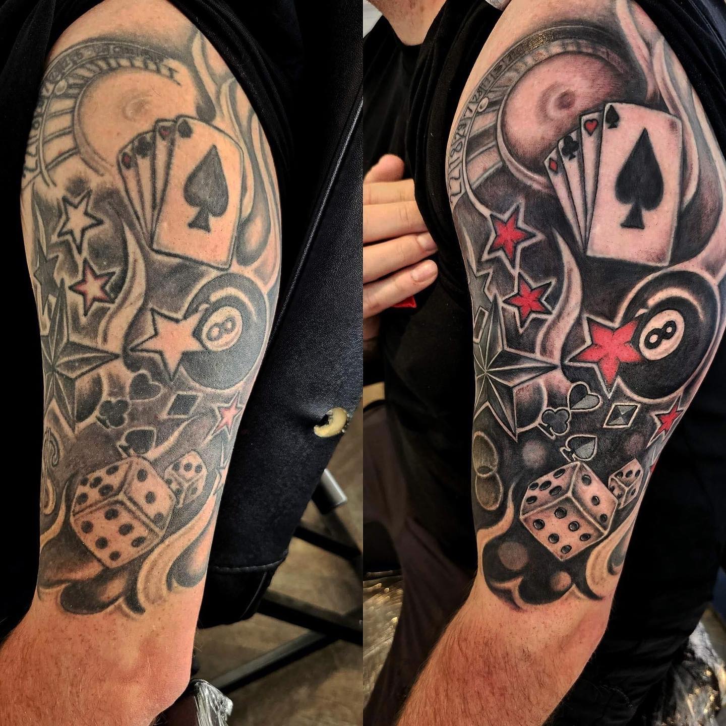 Transforming Arms into Art: Top 68 Tattoo Sleeve Ideas 18 Glambing Sleeve Color Rework Tattoo