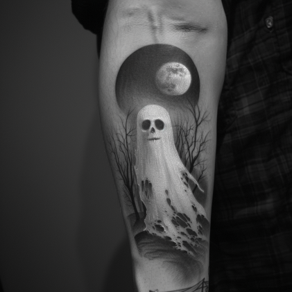 moon tattoo
